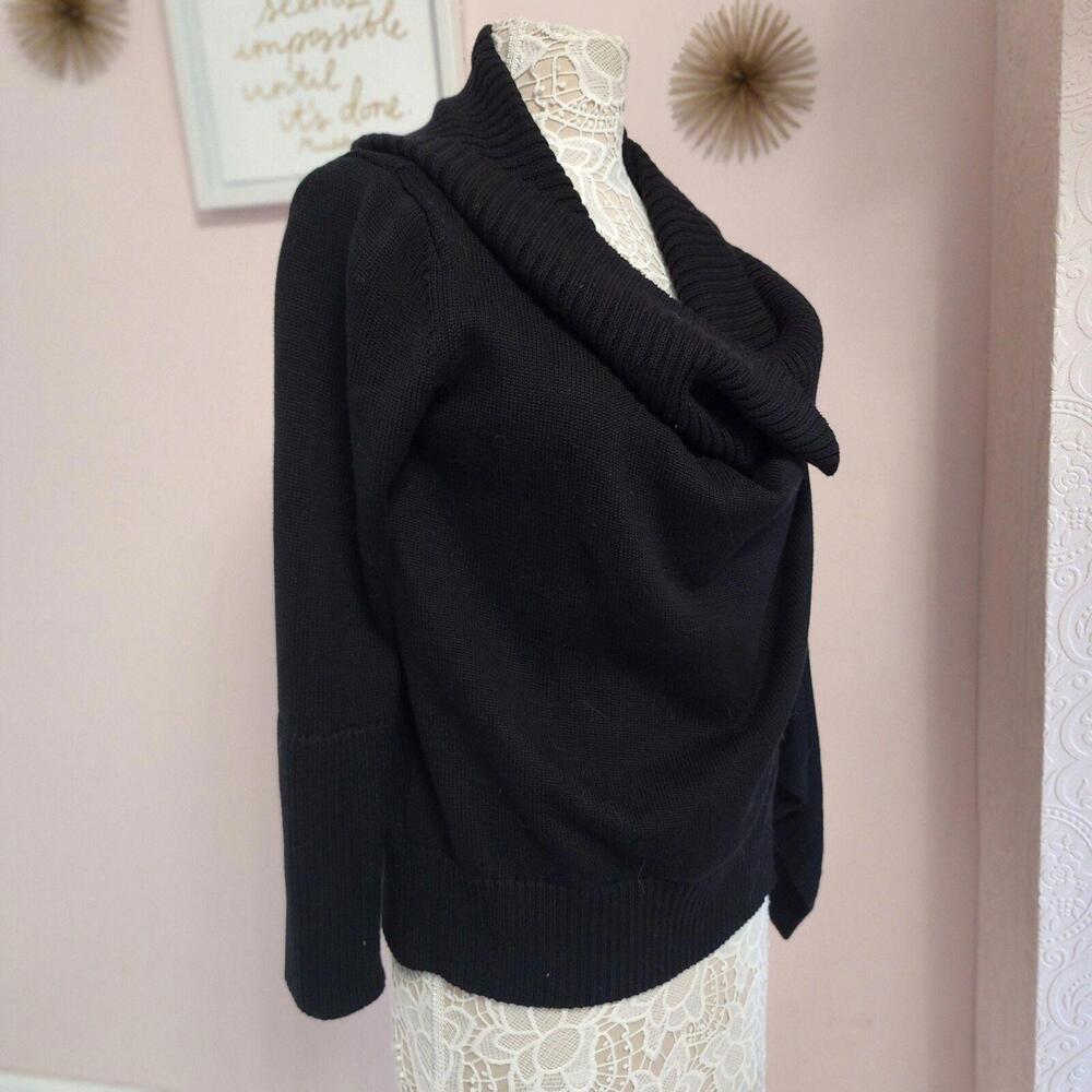 EUC Brass black unique sweater quality sweater cotton wool mix S